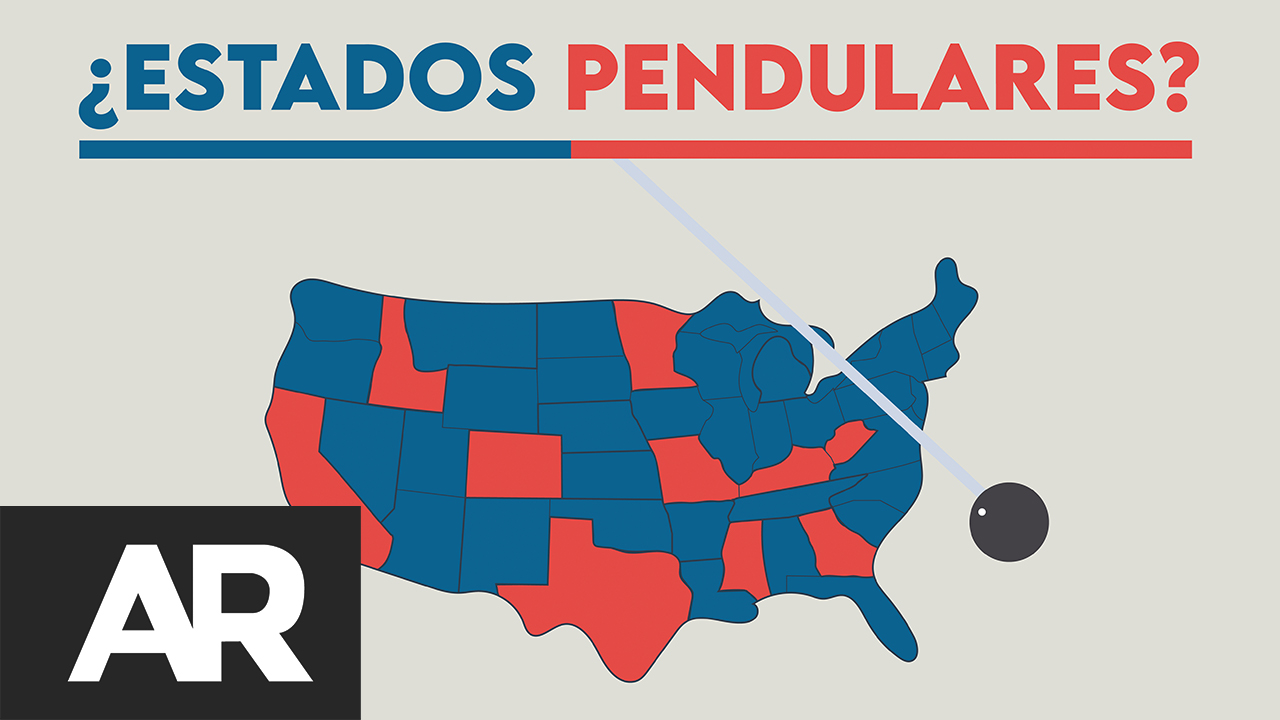 ¿Qué son los estados "pendulares" o "swing states" en EE.UU?