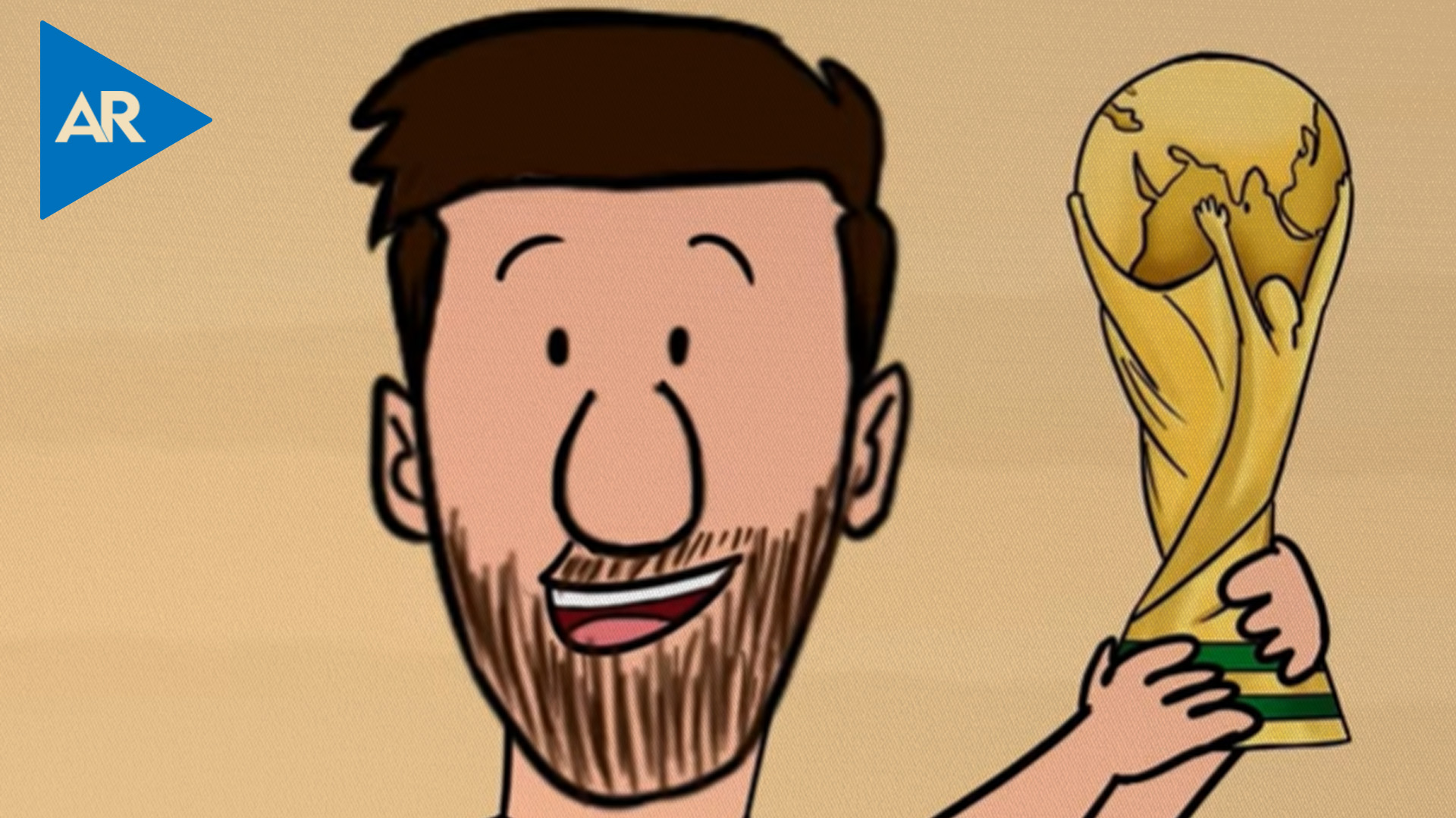 La copa del Mundo resumida en una caricatura