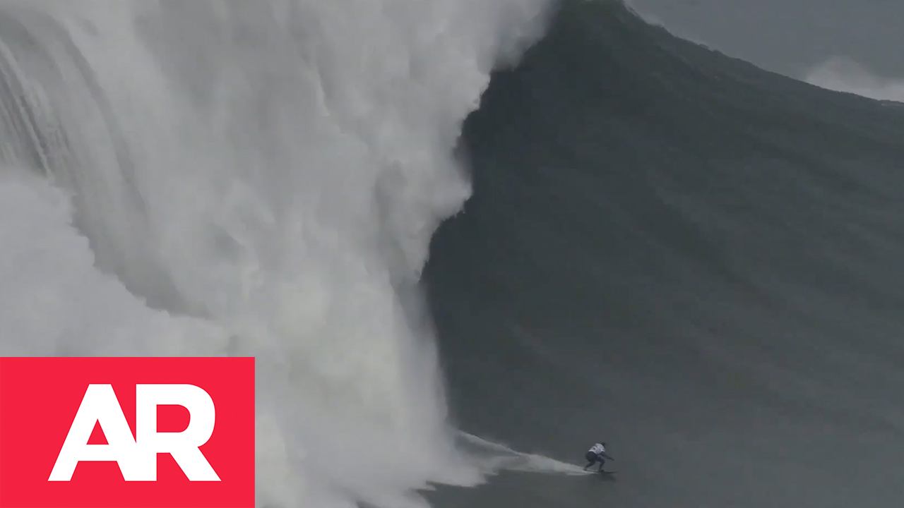 Récord mundial de la mayor ola surfeada por una mujer
