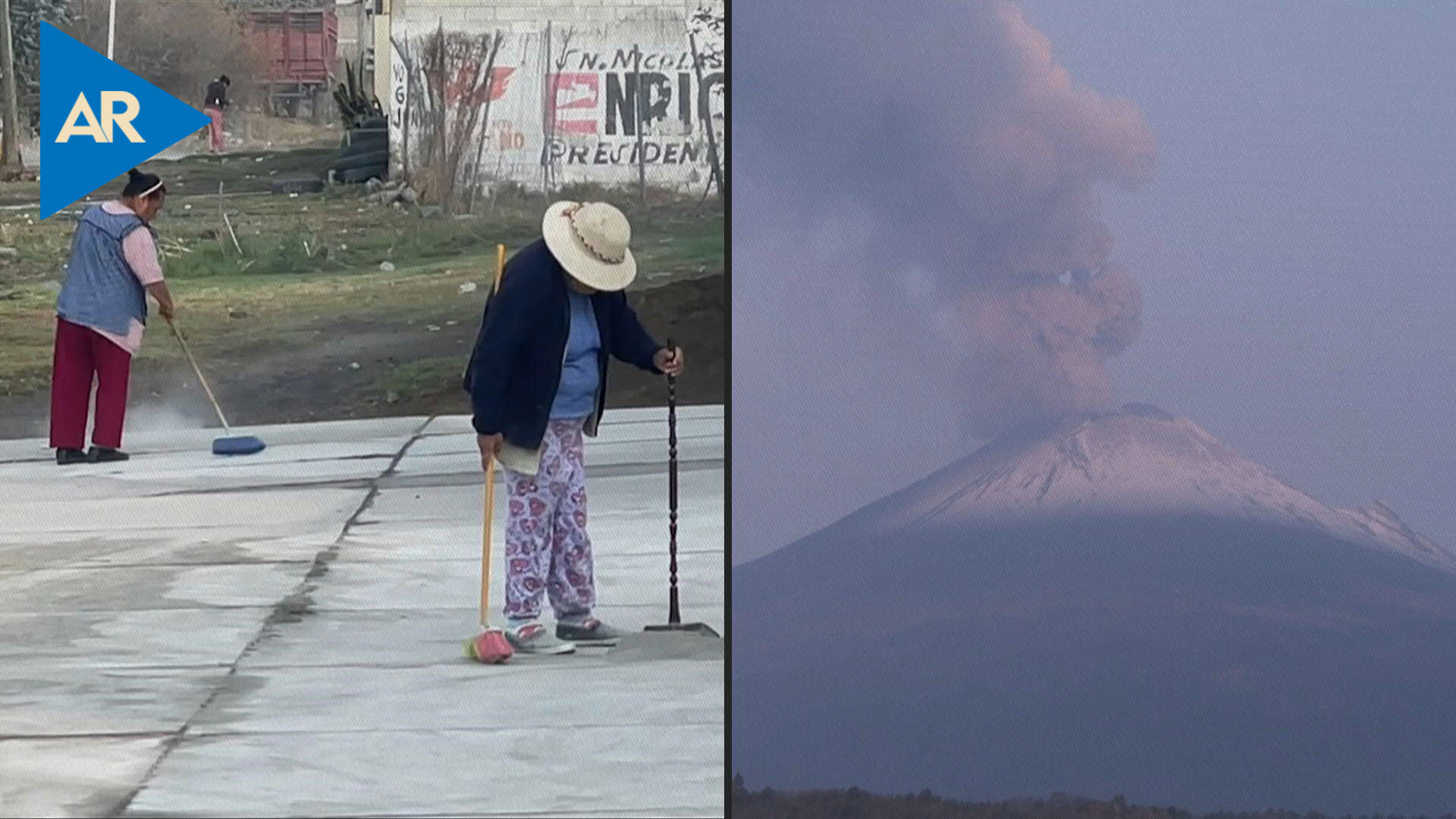 “A ver cómo reacciona”: así es la vida diaria a la sombra del volcán Popocatépetl