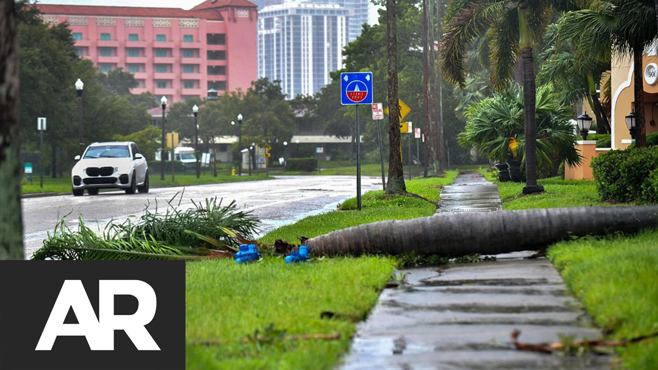 Primeras imágenes del impacto del huracán Ian en Florida