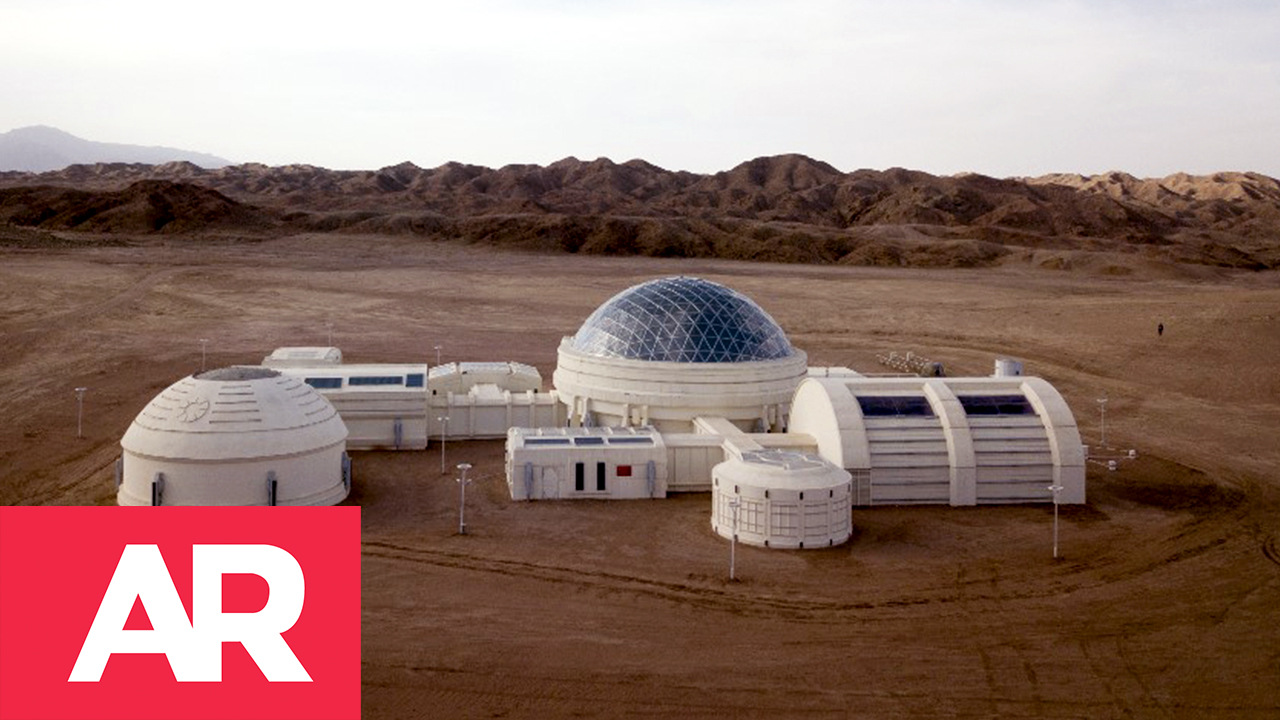 Base para vivir como en Marte abre puertas en China