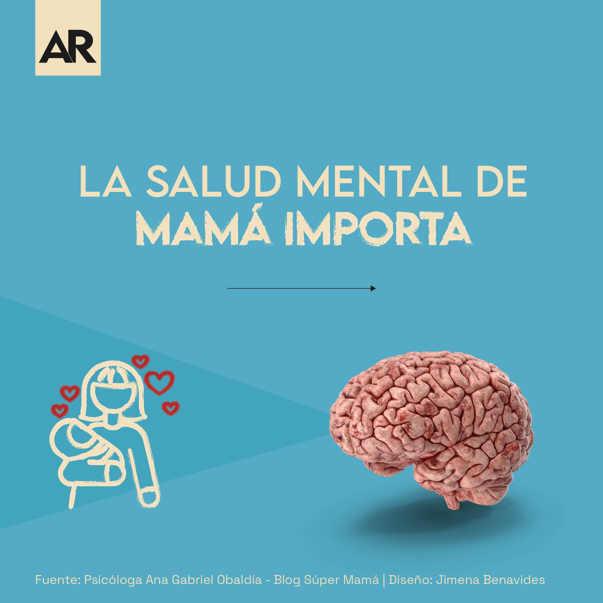 La salud mental de mamá importa
