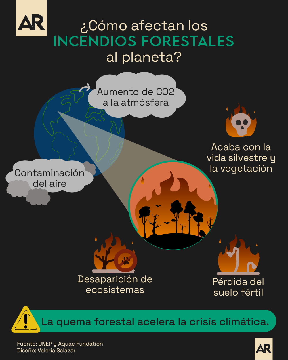 ¿Cómo Afectan Los Incendios Forestales Al Planeta?