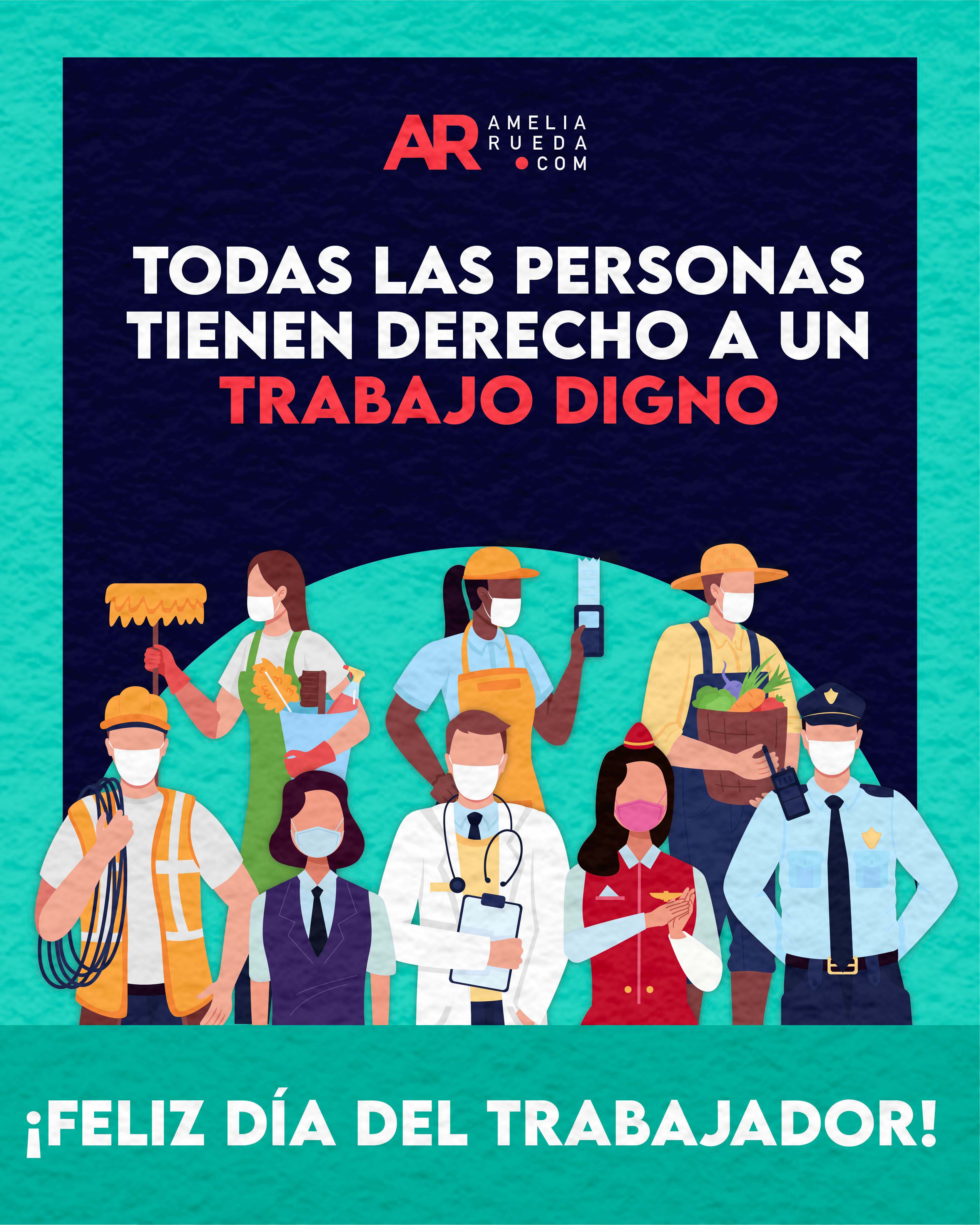 ¡Feliz día del trabajador!