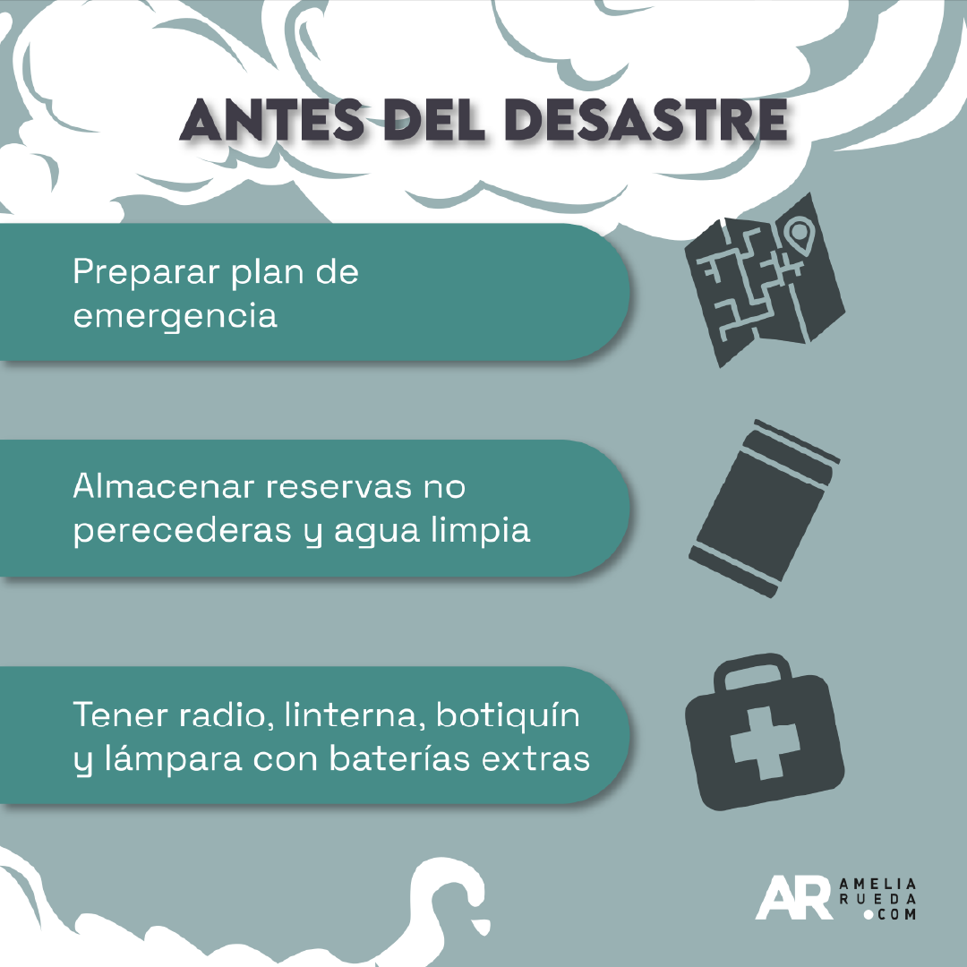 ¿Qué debo hacer cuando hay una tormenta?