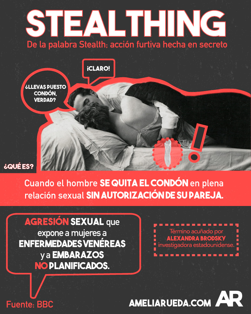 violencia,agresión,stealthing,condon,mujer