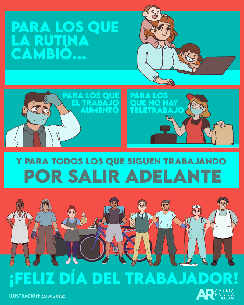 infografia,trabajador,covid